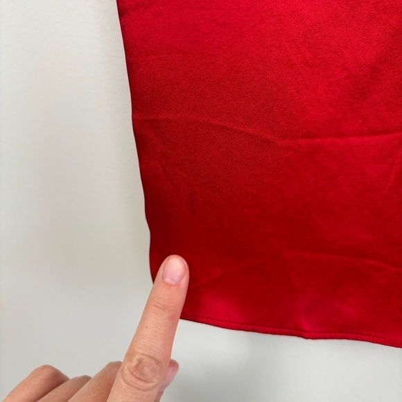 Mother of All Rose Midi Dress in Red Size L - Picture 5 of 15